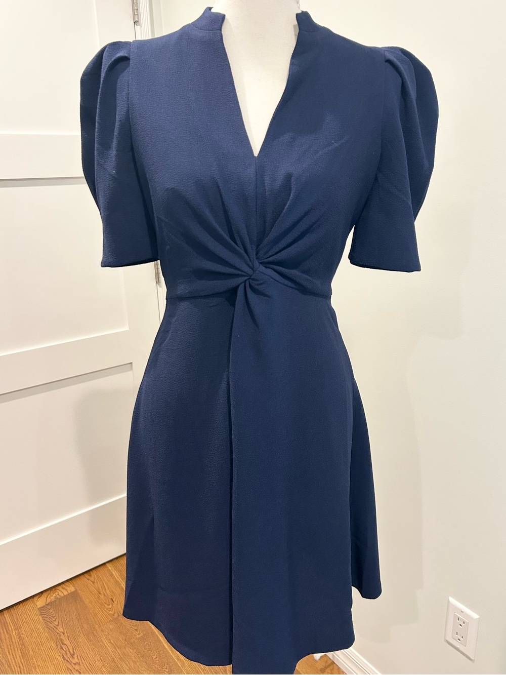 Vince Camuto Twist-Front Dress